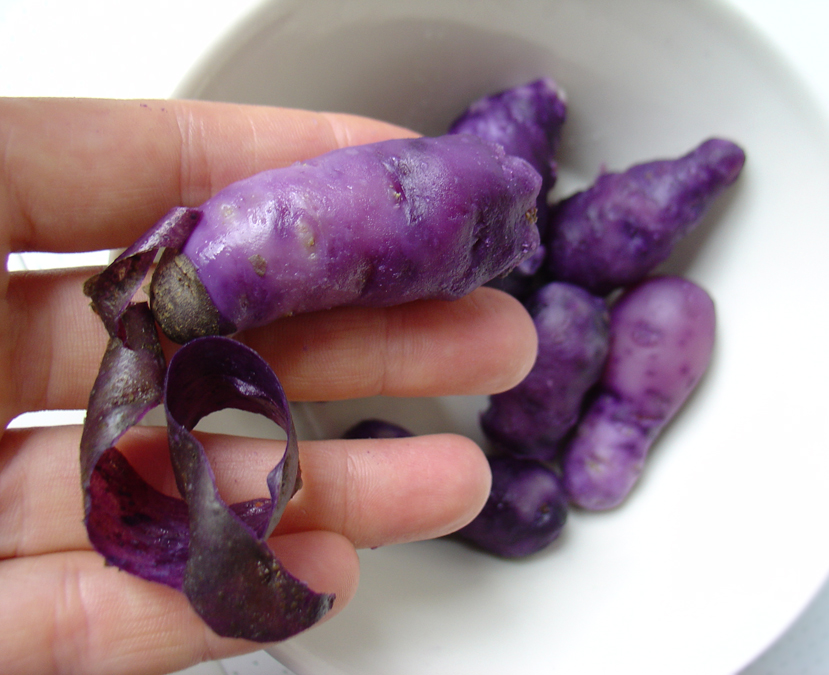 peruvian purple potatoes