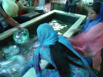 dishwashing at the langar