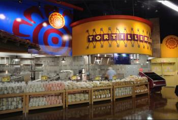 Carnival Supermarket in Texas: tortillaria