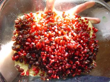 pomegranate tabouleh, culiblog recipe