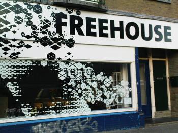 Freehouse sticker by Roger Teeuwen, Debra Solomon, culiblog.org