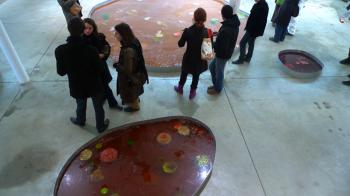 Michel Blazy's Jus de Nympheas at the EntrepÃ´ts Bellevue - Greenhouse, Saint-Ã?tienne, Debra Solomon, culiblog.org